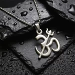 Om Trishul Pendant premium hero view