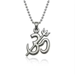 Om Trishul Pendant clean studio view