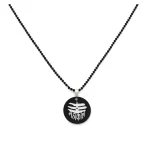 Shiv Bholenath Mahakal Written Word Locket With Chain clean studio view