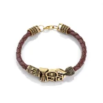 Shiva Damru Bracelet For Men on clean white background