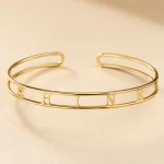 Simple Name Kada macro close-up – personalized jewellery
